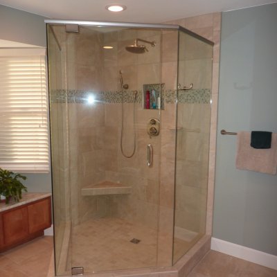 Custom shower remodel 20